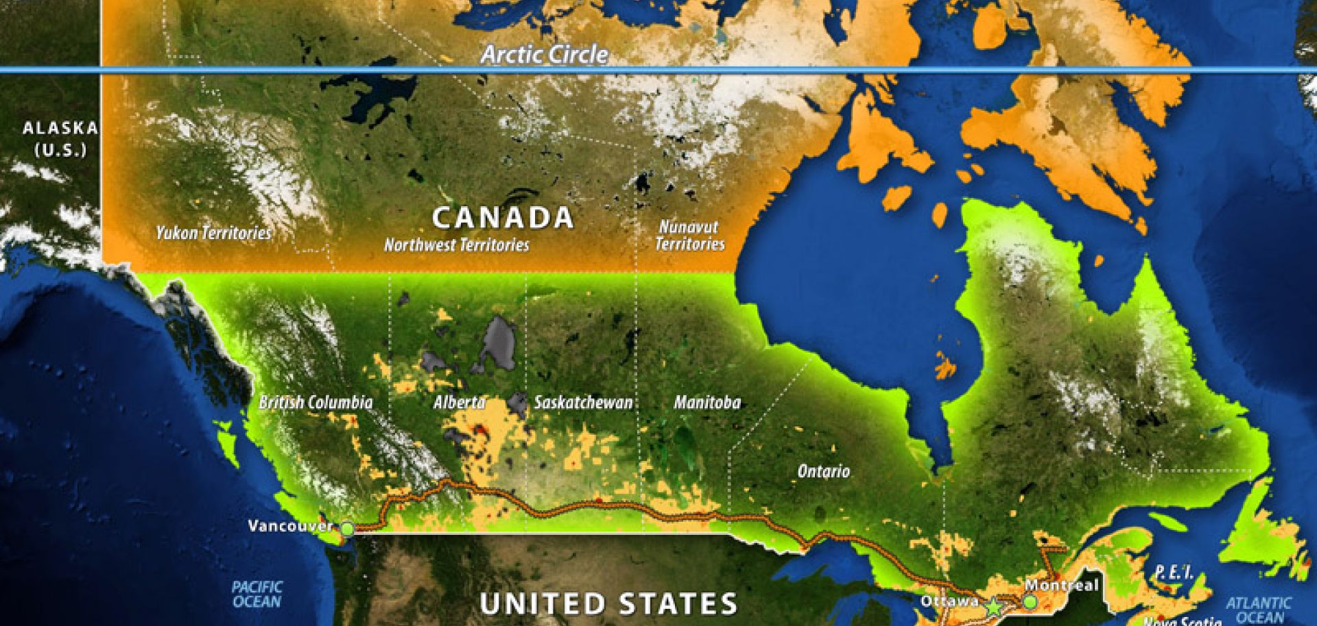 Canada's Geographic Challenge